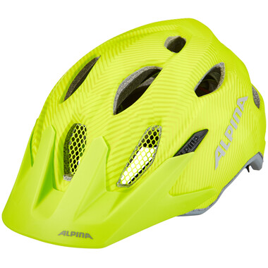 ALPINA CARAPAX FLASH JR Junior MTB Helmet Yellow 2023 0
